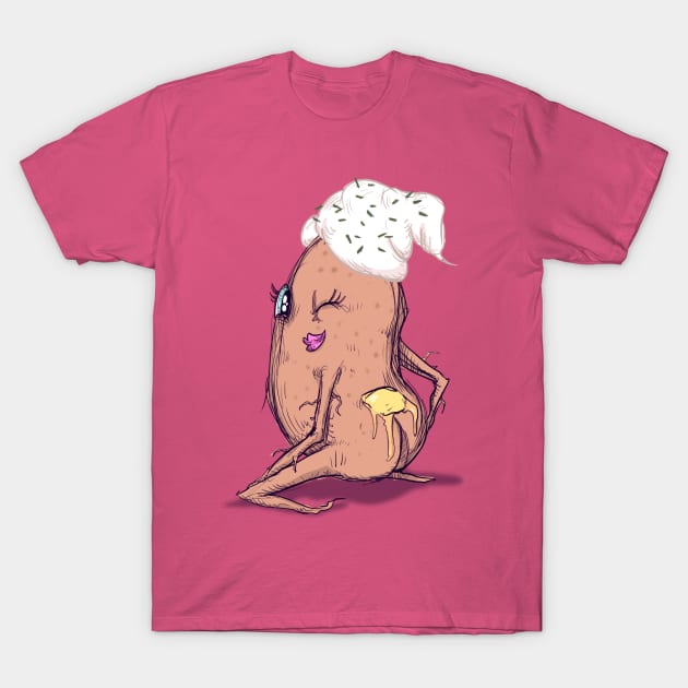 Sexy Potato T-Shirt by LVBart